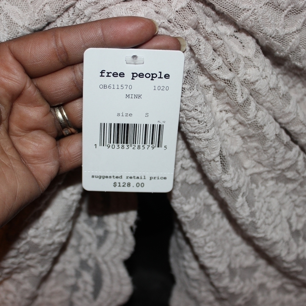 Free People Lower Eastside Lace Mini Dress - Picture 7 of 7